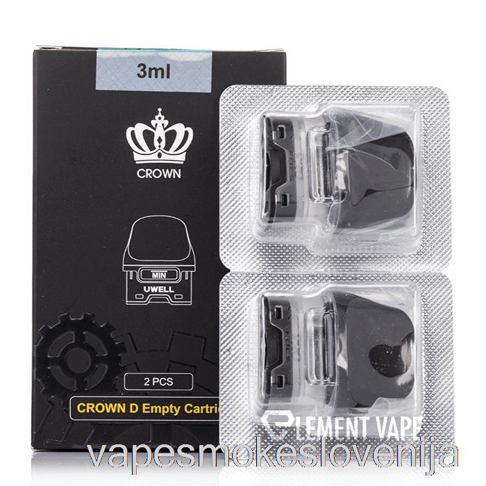 Vape Za Enkratno Uporabo Uwell Crown D Nadomestni Pods 0,8 Ohm Crown D Pods